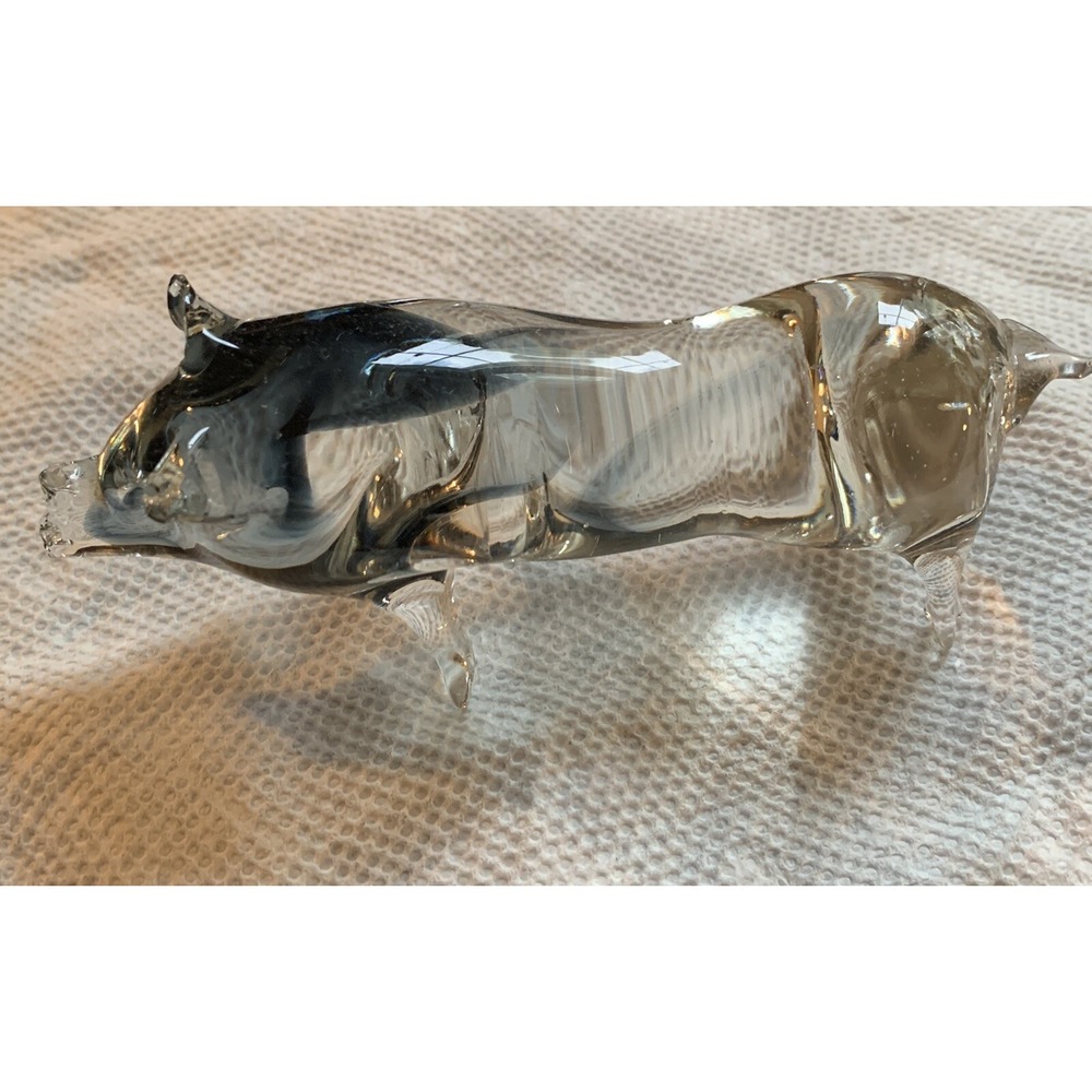 Vintage Murano Glass Boar